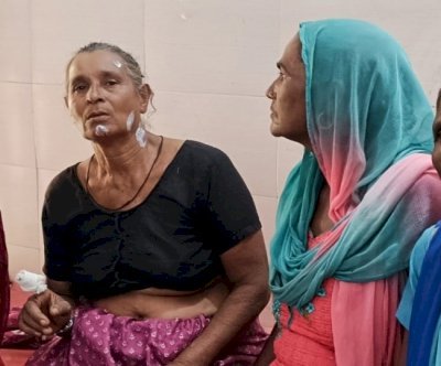 बिजनौर मे तेंदुए के हमले से बच निकली बुजुर्ग महिला