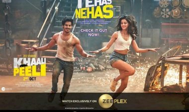 ईशान खट्टर और अन्नया पांडे की फिल्म 'खाली-पीली' का लव सांग हुआ रिलीज