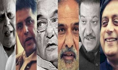 कांग्रेस के अंदर अभी बुझी नहीं है बदलाव की चिंगारी, कई नेताओं ने अपनी बात पर अड़े होने की बात दोहराई