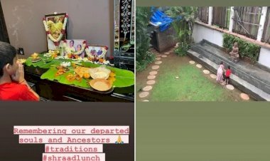 शिल्पा शेट्टी ने अंतिम श्राद्ध की विधि की पूरी