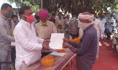 रोजगार से ही जीवन स्तर हो सकता है बेहतर : संयम लोढ़ा 