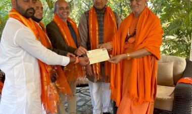 राम मंदिर के लिए दिए 21 लाख रुपए