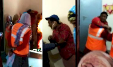 जोधपुर नगर निगम के सफाई निरीक्षक की आशिकी महिलाओं ने चप्पलों से उतारी