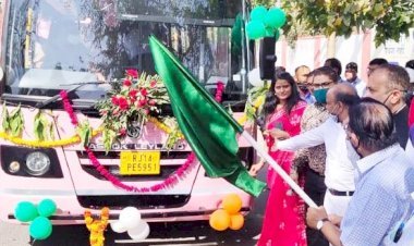 JCTSL की नई 50 मिनी बसों को यूडीएच मंत्री धारीवाल ने किया रवाना, शहर के 5 अलग—अलग रूटों पर चलेगी बसें