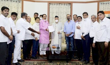 पाली के नेतरा गांव निवासी मनोहर राजपुरोहित अपहरण मामले में महाराष्ट्र के राज्यपाल से मिला प्रतिनिधिमंडल