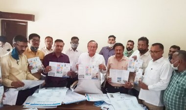 विश्व जल दिवस पर बिना  "मास्क"  जल बचाने का संदेश दिया जलदाय मंत्री कल्ला ने, 13 लोगों के समूह में केवल 1 के मुंह पर मास्क