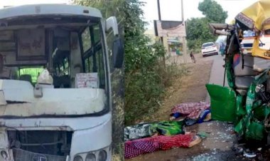 एमपी के ग्वालियर में बस की ऑटो से भिड़ंत, 12 महिलाओं सहित 13 की मौत, सीएम ने दी 4 लाख रुपए की सहायता, पीएम ने व्यक्त की संवेदना