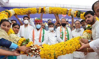 सुजानगढ़, सहाड़ा और राजसमंद में उपचुनाव से पहले सीएम गहलोत का चुनावी दौरा