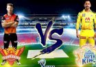 आईपीएल 2021 में चेन्नई सुपर किंग्स का मुकाबला सनराइजर्स हैदराबाद से