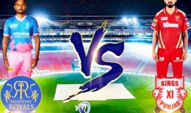 मुंबई के वानखेड़े स्टेडियम में आज राजस्थान रॉयल्स और पंजाब किंग्स के बीच होगा मैच