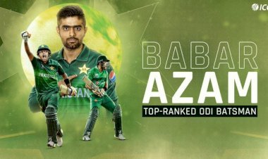 आईसीसी वन डे रैंकिंग में पहले पायदान पर पहुंचे पाकिस्तान के कप्तान बाबर