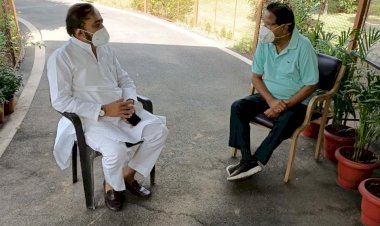 इंडस्ट्रियल पार्क की स्वीकृति को लेकर स्वायत्त शासन मंत्री से मिले विधायक लोढ़ा