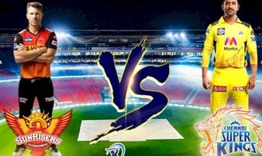 आईपीएल 2021 में चेन्नई सुपर किंग्स का मुकाबला सनराइजर्स हैदराबाद से