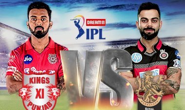 आईपीएल में आज पंजाब  किंग्स का  मुकाबला रॉयल चैलेंजर्स बेंगलुरु से