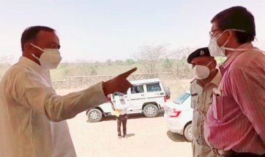 इंसीट्यूशनल क्वारेन्टाइन सेंटर में अव्यवस्थाओं को देख नाराज हुए  विधायक ने अधिकारियों से पूछा क्या यहां हम हमारे बच्चों को रख सकते है ...? 