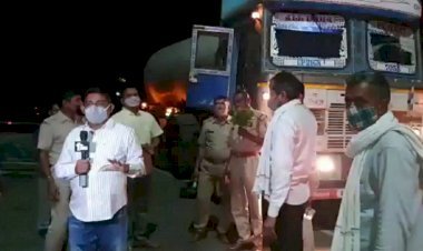 जालोर के माखुपुरा चेकपोस्ट पर जिला परिवहन अधिकारी की गंभीर लापरवाही, ग्रीन काॅरिडोर तो दूर ऑक्सीजन टैंकर को राजस्थान गुजरात सीमा पर आंधे घंटे तक रोका 