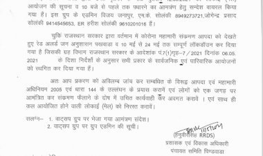 व्हाट्सएप्प पर तीये की बैठक हेतु लोगों को आमंत्रित कर रहे शिक्षा विभाग के रिटायर्ड कर्मचारी पर विकास अधिकारी ने की कार्रवाई 