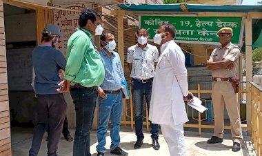 सिरोही में 12 हजार नागरिकों में कोरोना के लक्षण, चिकित्सा विभाग के डोर टू डोर सर्वे में हुआ खुलासा,  दवा किट कराए उपलब्ध, विधायक ने ग्रामीण क्षेत्रों में कोविड सेंटर शुरू करने के दिए निर्देश