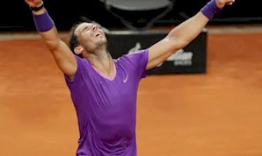 स्पेन के राफेल नडाल ने इटैलियन ओपन में सर्बिया के जोकोविच को हराया