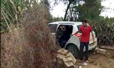 जालोर के रानीवाडा पुलिस ने थाना इलाका समाप्त होने पर शराब तस्कर को नहीं किया गिरफ्तार, करड़ा पुलिस थाने के जाब्ते का करते रहे इंतजार, तब तक शराब तस्कर शराब की पेट्टियां उतारकर हो गया फरार