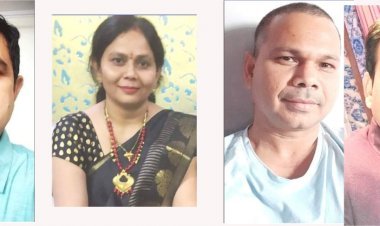 जालोर के नर्मदा पेयजल सप्लाई यूनिट के एईएन राजेश कुमार आर्य और उनके भाई—बहन बतौर कोरोना वॉरियर्स लोगों को कर रहे हैं जागरूक