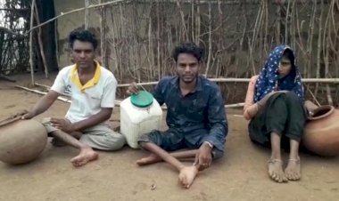 हर घर नल कनेक्शन योजना में गांव—गांव, ढ़ाणी—ढ़ाणी में पेयजल पहुंचाने का दावा करने वाली सरकार से बांसवाड़ा जिले के एक  परिवार के दिव्यांग सदस्यों ने लगाई पानी के लिए गुहार