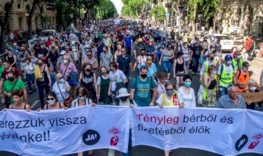 हंगरी की राजधानी बुड़ा पोस्ट में चीनी यूनिवर्सिटी शुरू करने का जमकर विरोध, हजारों लोग सडक़ों पर