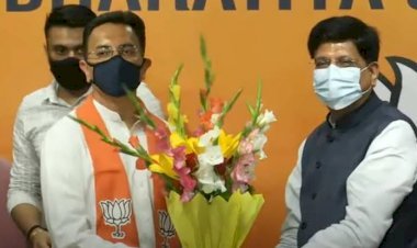 राहुल—प्रियंका के बेहद करीबी माने जाने वाले कांग्रेस नेता जितिन प्रसाद ने थामा भाजपा का दामन