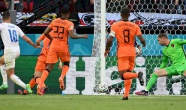 यूरो कप फुटबॉल टूर्नामेंट में चेक रिपब्लिक ने नीदरलैंड्स को तो बेल्जियम ने पुर्तगाल को हराया 