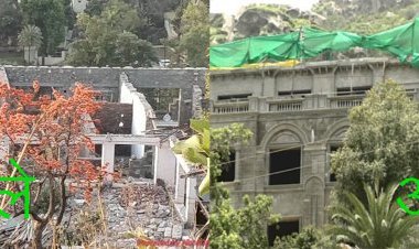 माउंट आबू उपखंड अधिकारी ने लिमडी कोठी के निर्माण कार्य को लेकर सौंपी फर्जी जांच रिपोर्ट, मौके पर बताया शौचालय व दीवार मरम्मत का कार्य जबकि हकीकत बयां कर रही ये तस्वीर...