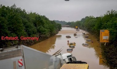 यूरोप, जर्मनी,बेल्जियम सहित कई देशों में बाढ़, 180 से अधिक लोगों की मौत