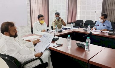 जिला स्तरीय यातायात प्रबंधन समिति की बैठक में विधायक लोढ़ा हुए गुस्सा, बोले जब निर्णयों की पालना नही तो फिर बैठकें क्यों?