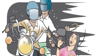 लालपुरा घाट क्षेत्र में बीच रास्ते बदमाश महिला के हाथ से बैग छीनकर भागे