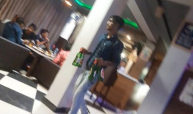 शाम होते ही होटल में शराब के जाम छलकने शुरु हो जाते, पुलिस निरीक्षक की सह पर चल रहा है अवैध बीयर बार