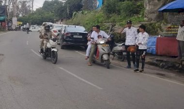 अब आबू की सड़कों पर नही दिखेगी आवारागर्दी और अय्याशी, तलहटी से लेकर गुरुशिखर तक होगी लगातार पुलिस गश्त