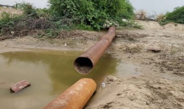 सत्रह साल पहले बिछाई पाइप लाइन बिखरी, अब सर्वे करवा खर्च का करवा रहे आकलन