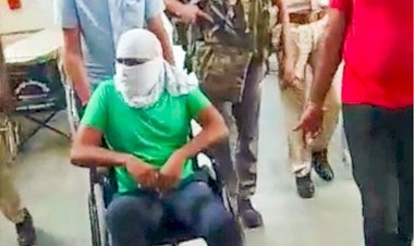 भीलवाड़ा में कांस्टेबल की हत्या करने के आरोपी पाबूराम को सायला में जानलेवा हमले के मामले में प्रोडक्शन वारंट पर जालोर लाया