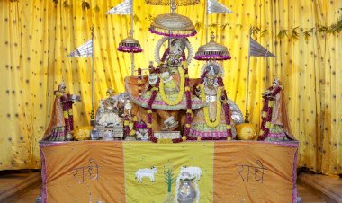 भगवान कृष्ण का जन्मोत्सव आज, छोटी काशी के आराध्य गोविंद देव जी मंदिर में भक्तों का प्रवेश नहीं