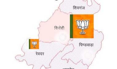 सिरोही के निर्दलीय विधायक संयम लोढ़ा के गढ़ में भाजपा के जीत, जिले में 4 में भाजपा केवल आबूरोड में कांग्रेस