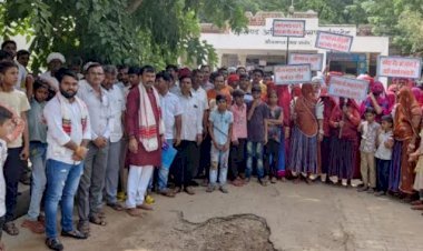 भीनमाल नर्मदा नीर को लेकर आंदोलन में देवासी समाज व हाथ ठेला यूनियन का समर्थन, प्रशासन को सौंपा ज्ञापन