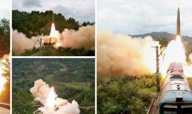 उत्तर कोरिया ने रेलवे बेस्ड मिसाइल प्रणाली का किया परीक्षण, ट्रेन से पहली बार बैलिस्टिक मिसाइल टेस्ट