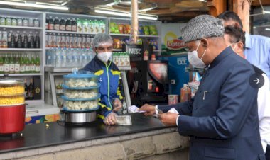 राष्ट्रपति रामनाथ कोविंद ने हिमाचल प्रवास के दौरान शिमला में HPMC की दुकान से खरीदे 600 रुपए पॉपकॉर्न, दुकानदार को दी  100 रुपए की टिप