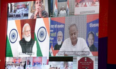 प्रधानमंत्री मोदी ने सिरोही, बांसवाड़ा, हनुमानगढ़ एवं दौसा मेडिकल कॉलेजों का किया शिलान्यास