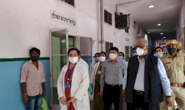 राजस्थान मानवाधिकार आयोग अध्यक्ष व्यास ने जोधपुर में किया उम्मेद अस्पताल का निरीक्षण