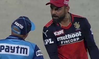 कोलकाता बनाम बेंगलुरु मैच में अंपायरिंग को लेकर भड़के कोहली, 3 बार गलत फैसला देने का मामला