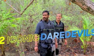 Man Vs Wild के एपिसोड में अजय देवगन, एपिसोड एयर होने से पहले सोशल मीडिया पर देवगन से जुड़े फोटो पर मीम्स की बाढ़