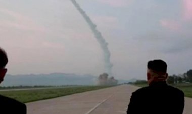 नॉर्थ कोरिया ने समुद्र तट से फिर किया बैलिस्टिक मिसाइल का परीक्षण, जापान अलर्ट मोड़ पर