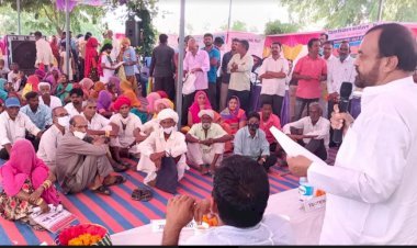 सिरोही विधायक संयम लोढ़ा ने कालंद्री गांव के लिए पेयजल योजना का प्रस्ताव तैयार कर भेजा सरकार को, 6 करोड़ 67 लाख की लागत शुरू होगा प्रोजेक्ट