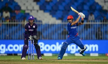 टी—20 वर्ल्ड कप में अफगानिस्तान ने 11 छक्के लगाकर स्कॉटलैंड को 130 रनों से हराया