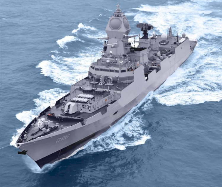 भारतीय नौसेना को ​परियोजना 15बी के तहत मिला पहला युद्धपोत वाई 12704, भारतीय नौसेना की इन-हाउस डिजाइन संस्था ने किया तैयार